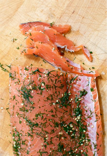 Salmon Gravlax